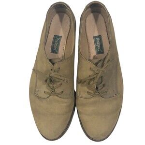RockPort Vibram Mens Leather Shoes Beige Size 9